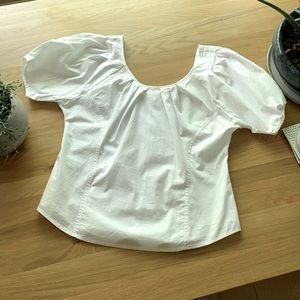 J. Crew Puff-Sleeve Top